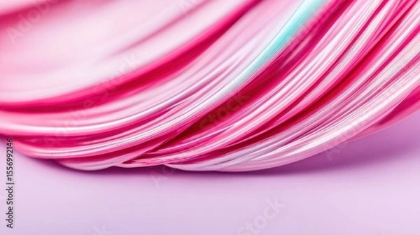 Obraz Pink and Purple Wave Paint Texture Abstract Background
