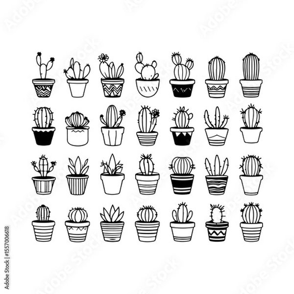 Fototapeta Silhouette design elements for design universal template, simple template design isolated on white background.
