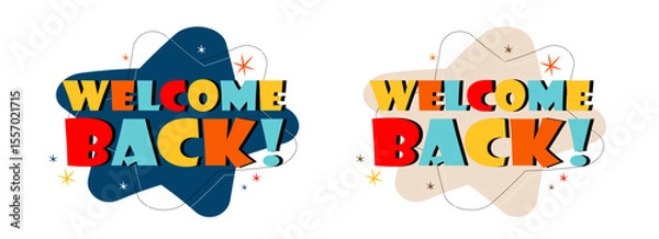 Obraz Welcome back