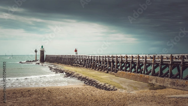 Obraz estacade Capbreton