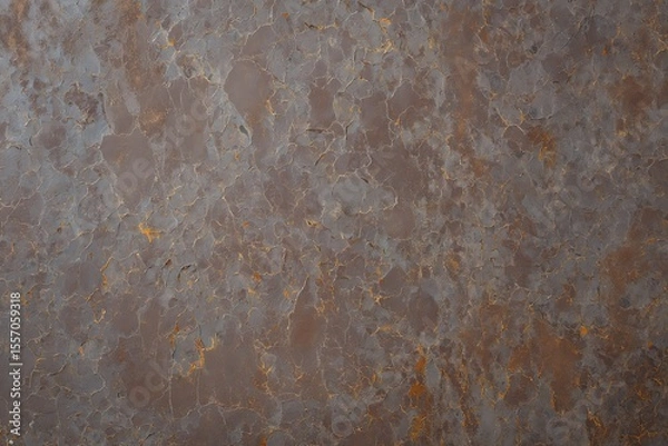 Obraz Textured surface with brown grey and gold veins image