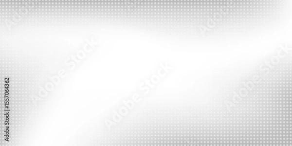 Fototapeta Abstract dot mesh silver foil background with metal mirror texture. Chrome gradient surface with light gloss modern art abstract