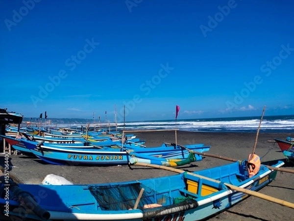 Fototapeta boats in the harbor