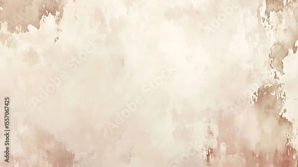 Obraz Beige Watercolor Texture Background.