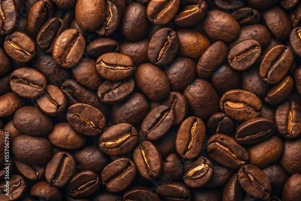 Obraz coffee beans background