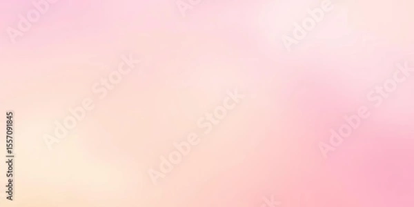 Obraz Soft pastel gradient transitioning from light peach to lavender, creating a serene, airy atmosphere,  gentle,  dreamy