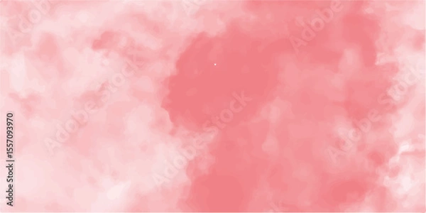 Fototapeta Pink cloudscape atmosphere.smoky illustration liquid smoke rising.before rainstorm smoke exploding.Old vintage grunge pattern distressed bright purple paper .decorative pattern background.