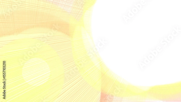 Fototapeta An abstract glowing design features a radiating grid pattern with bright yellow hues, perfect for modern digital backgrounds.