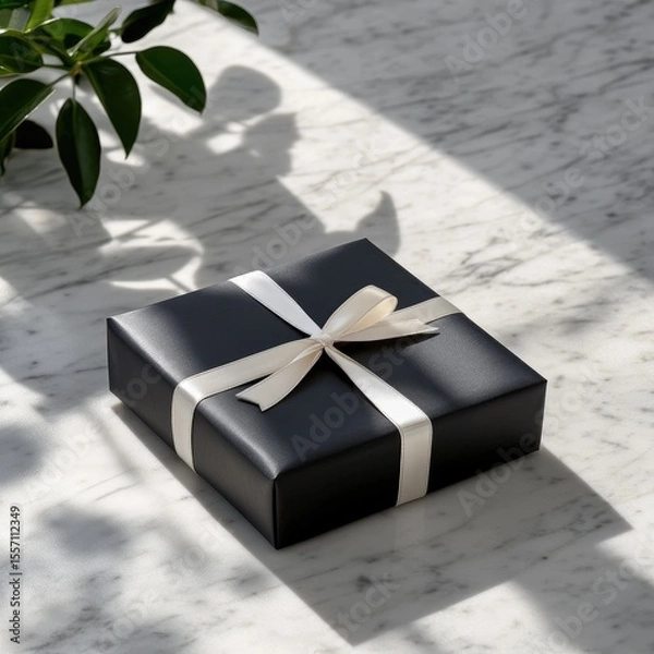 Obraz Elegant gift wrapped box