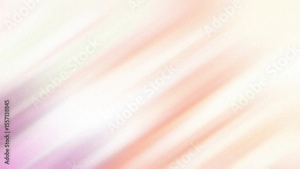 Fototapeta Spring colors orange white green abstract paint background diagonal lines pattern noise grainy blur effect