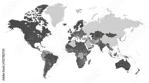 Obraz Global Gridded Ocean Data Sea Surface Temperature and Salinity Mapping
