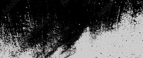 Fototapeta Distressed B&W Background. Dots pop art comics sport style vector illustration. eps 10