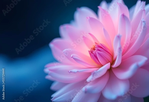 Obraz Close up of beautiful pink lotus flower