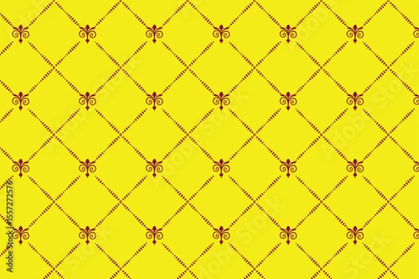 Fototapeta Claret color pattern design vector image made by adobe illustrator.