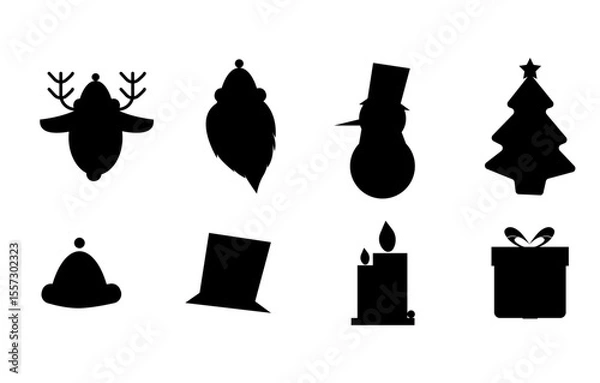 Obraz Christmas Silhouette