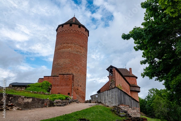 Obraz Turaida castle in Sigulda, Latvia