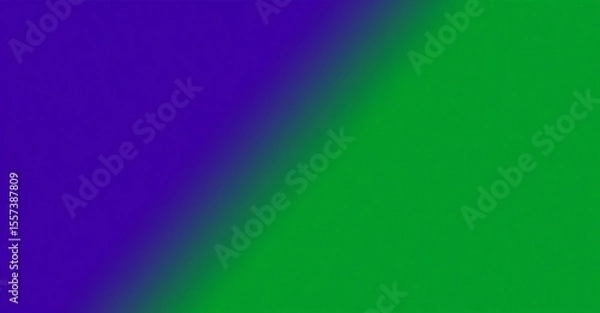 Fototapeta Colorful Gradient Transition: A striking composition of vibrant hues, transitioning seamlessly from deep blue to vivid green, creating a modern and eye-catching visual effect.