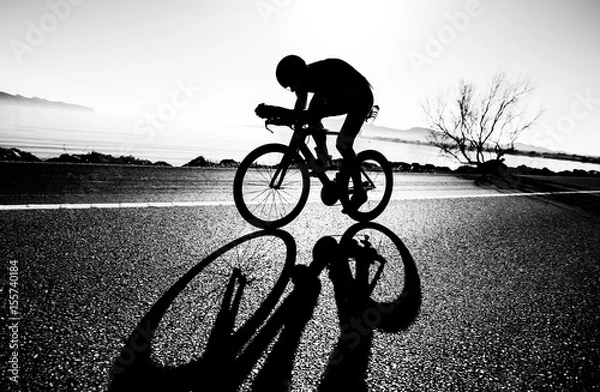 Obraz Sylwetka do jazdy na czas / triathlonu