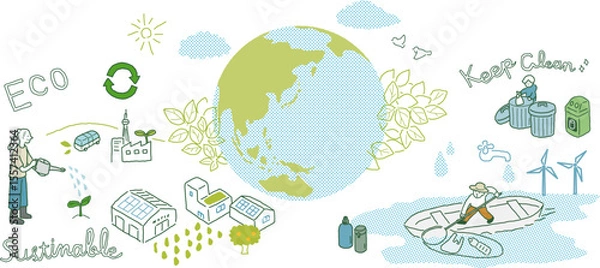 Obraz 地球の環境を大切にする活動