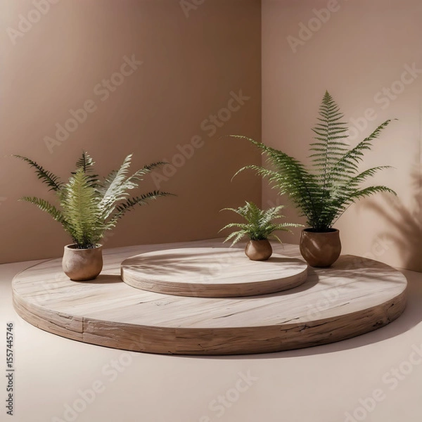 Obraz Podium product stage background