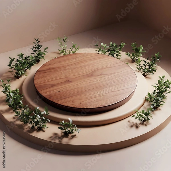 Obraz Podium product stage background