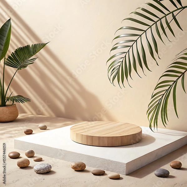 Obraz Podium product stage background