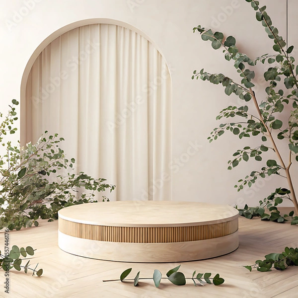 Obraz Podium product stage background