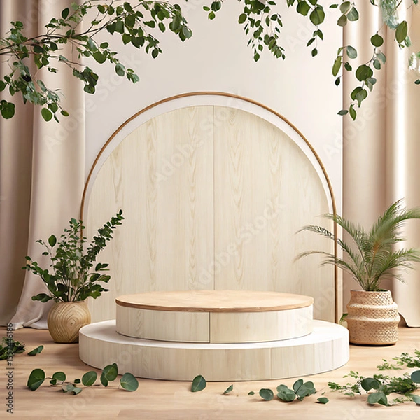 Obraz Podium product stage background