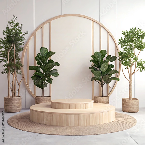 Obraz Podium product stage background