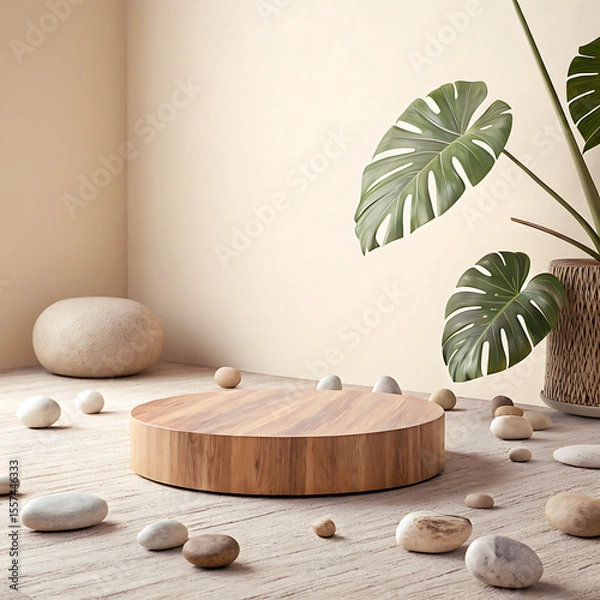 Obraz Podium product stage background