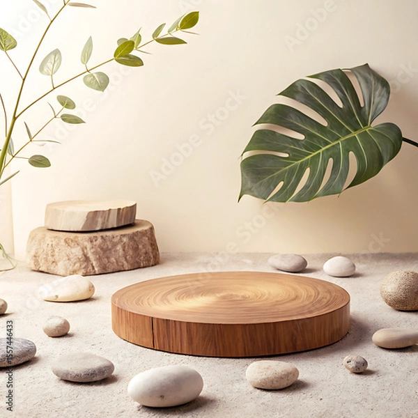 Obraz Podium product stage background