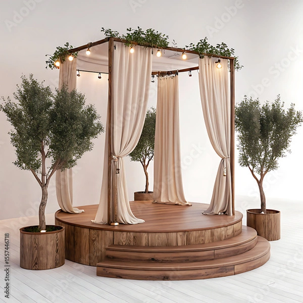 Obraz Podium product stage background