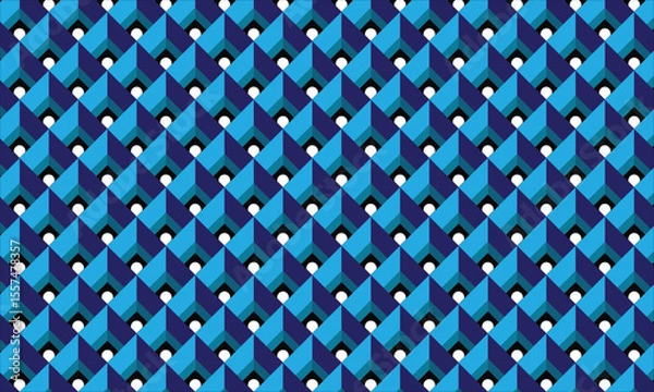 Fototapeta 3d pattern background vector art
