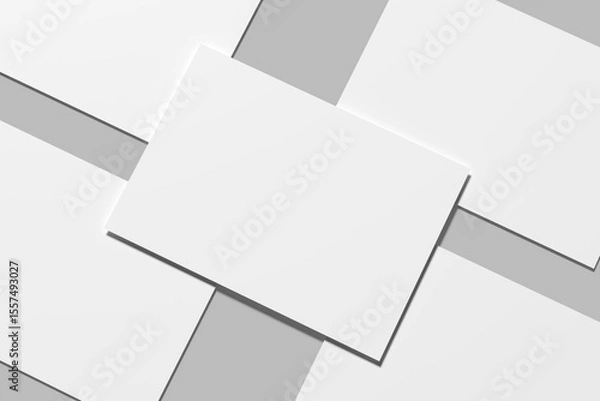 Obraz Post Card Blank Mockup