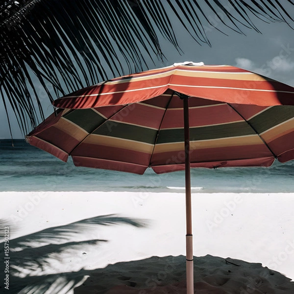 Obraz umbrellas on the beach