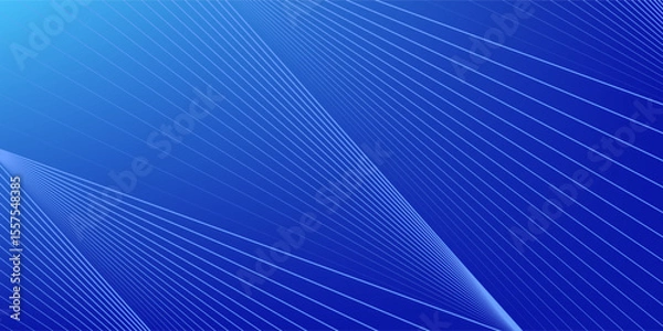 Obraz blue gradient background metal pattern line style eps 10.