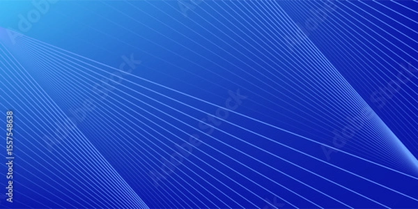 Obraz blue gradient background metal pattern line style eps 10.
