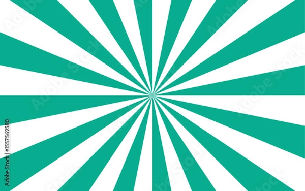 Fototapeta Abstract bold optical illusion background with swirling Blue and white wavy stripes radiating from the center and hypnotic spiral. Dynamic movement and symmetry, evoking a retro, energetic
