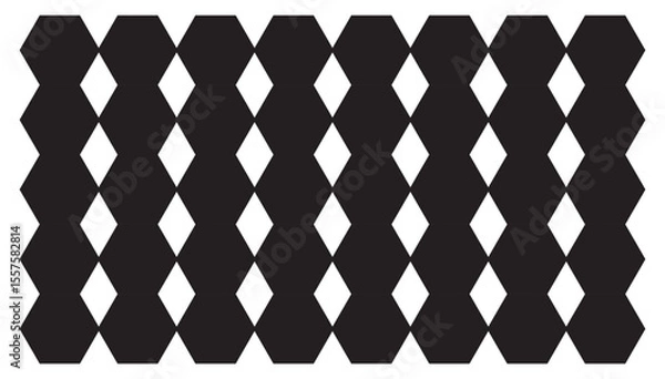 Obraz Abstract background stripped in black and white. Seamless . Tileable  Abstract Geometric Celebration Excitement Shapes Background

