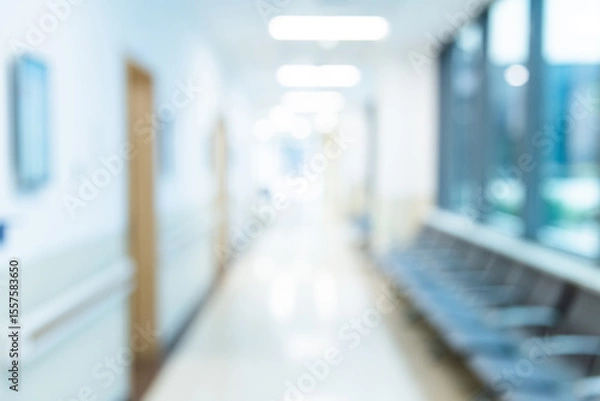 Obraz Chairs outside the doctor's office