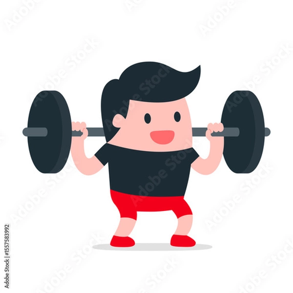 Obraz Joyful Weightlifting 