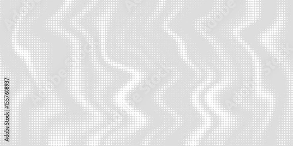 Fototapeta Background with monochrome dotted texture. Polka dot pattern template. vector ilustration