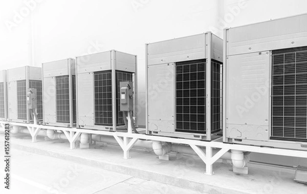 Obraz Industrial Air Conditioning Compressor Units