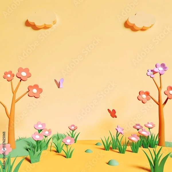 Fototapeta Spring Whimsy