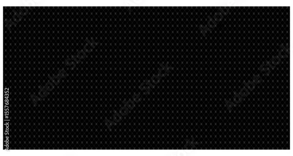 Obraz Black abstract background. Vector metal pattern. Simply mosaic with evenly stacked crosses. vector illustration