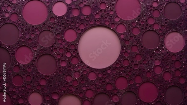 Obraz Abstract Purple Circle Pattern Background Texture