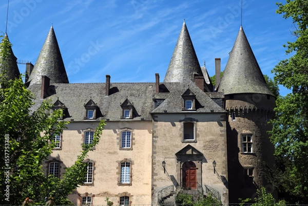 Obraz Château du Verdier à Lubersac en Corrèze