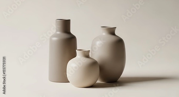 Obraz Vases Collection Still Life Modern Home Decor
