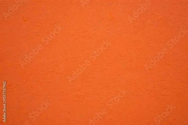 Obraz Vibrant orange and red grunge wall textures create a vintage, aged backdrop with a rough, patterned surface