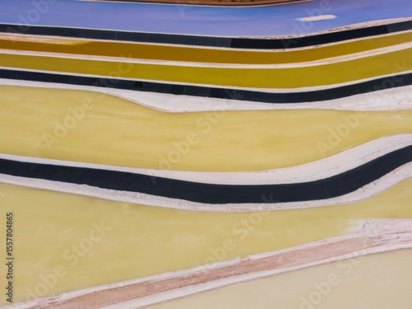 Obraz Potash Salt Pans and Dead Horse Point State Park in Moab Utah Desert Formations